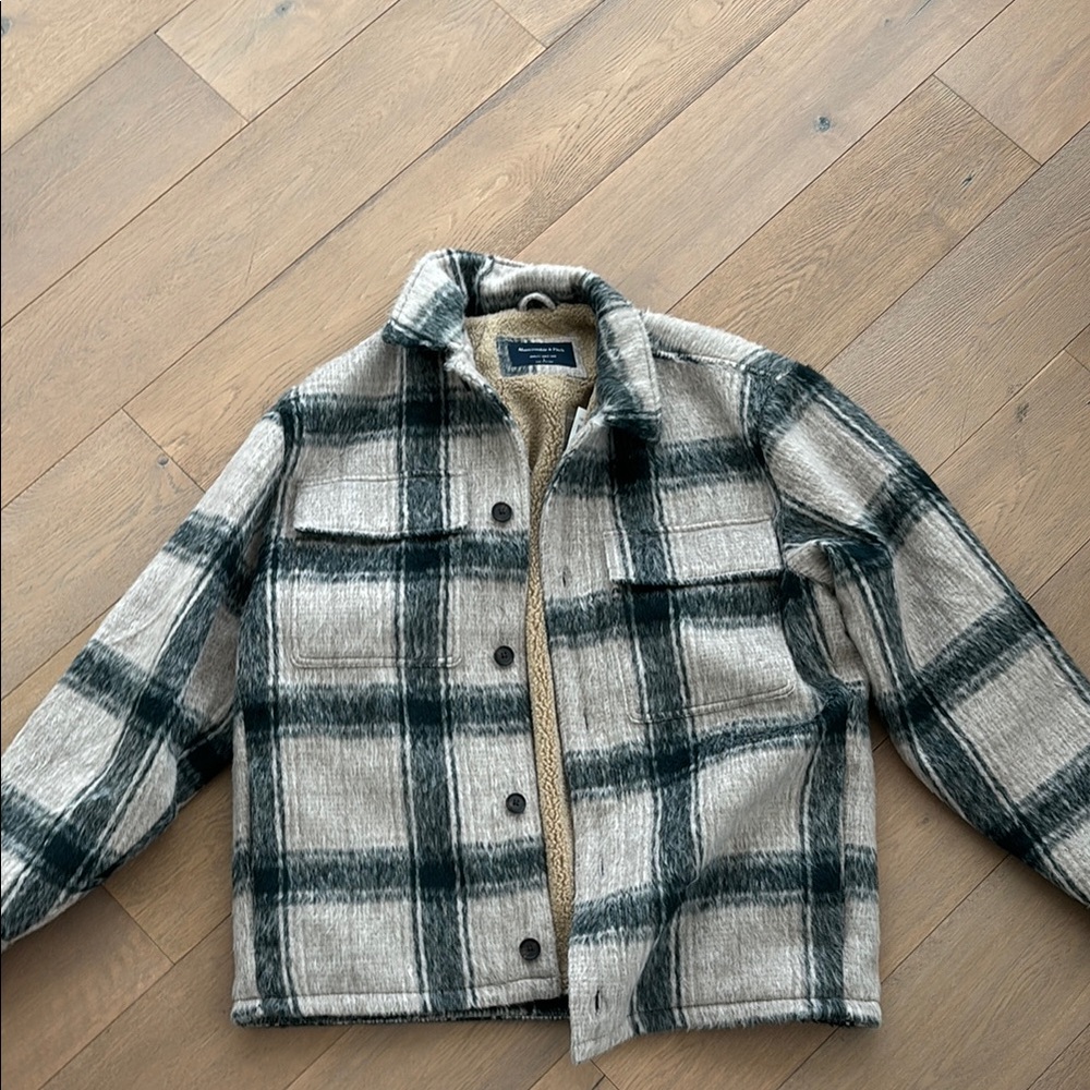 Heavy Plaid Jacket with Cotton (New)
